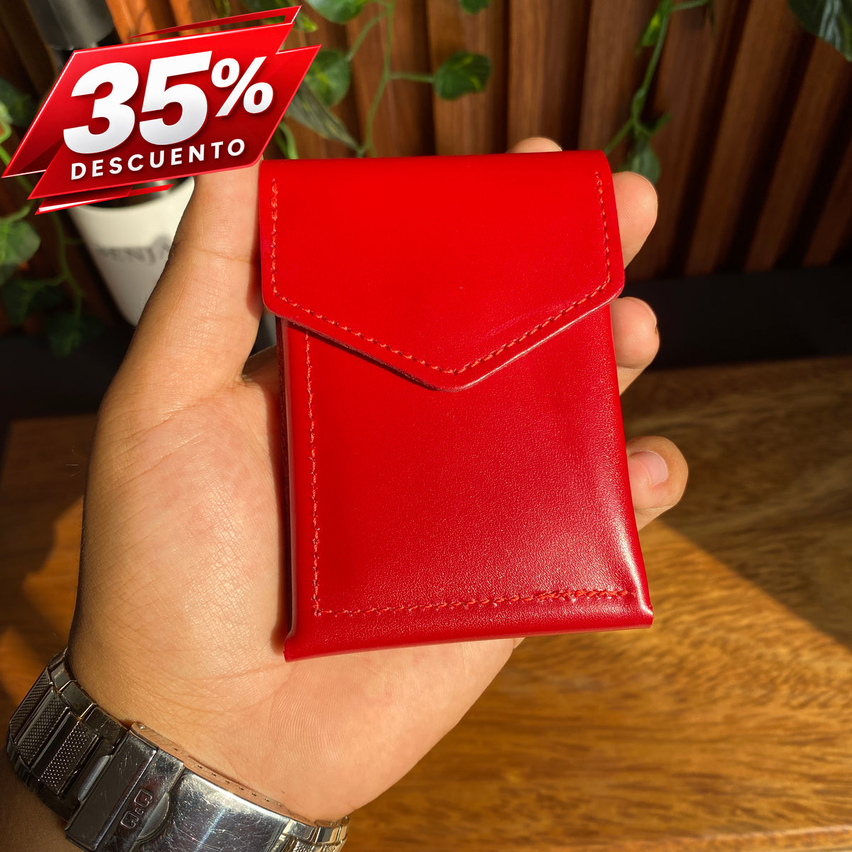Billetera Mónaco - Roja